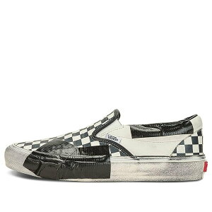 Vans �o���Y �����Y �X�j�[�J�[ �yVans Classic Slip-On VLT LX 'Lux Duct Checkerboard' VN0A3QXYBKC�z �T�C�Y US_5.5(23.5cm)