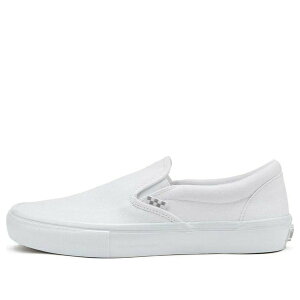 Vans �o���Y �����Y �X�j�[�J�[ �yVans Skate Slip-On 'True White' VN0A5FCAW00�z �T�C�Y US_9(27.0cm)