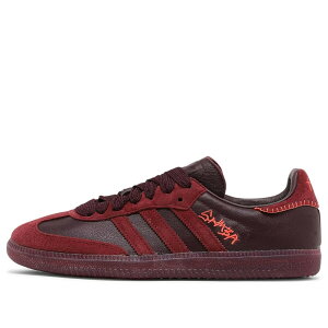adidas �A�f�B�_�X �����Y �X�j�[�J�[ �yadidas x Jonah Hill Samba 'Maroon' FW7456�z �T�C�Y US_M_4