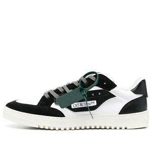 Off-White �I�t�z���C�g �����Y �X�j�[�J�[ �yOff-White 5.0 Panelled Low-Top Sneakers 'Black White' OMIA227S23FAB0010110�z �T�C�Y US_6(24.0cm)