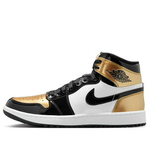 Jordan �W���[�_�� �����Y �X�j�[�J�[ �yAir Jordan 1 High Golf 'Patent Gold Toe' DQ0660-002�z �T�C�Y US_M_4