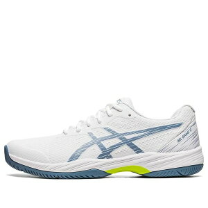 ASICS �A�V�b�N�X �����Y �X�j�[�J�[ �yASICS Gel Game 9 'White Steel Blue' 1041A337-101�z �T�C�Y US_12(30.0cm)