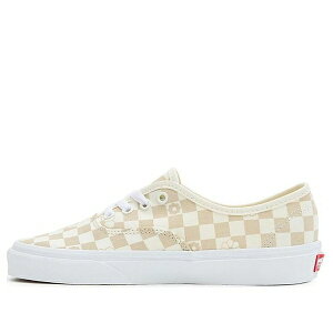 Vans �o���Y �����Y �X�j�[�J�[ �yVans Floral Check Authentic 'Beige White' VN000BW5FS8�z �T�C�Y US_5(23.0cm)
