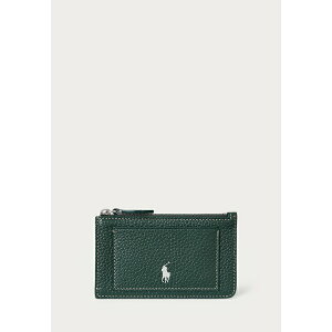 t[ fB[X z ANZT[ POLO PLAY LEATHER ZIP CARD CASE - Wallet - ficus