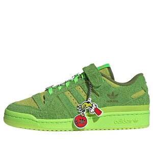 adidas �A�f�B�_�X �����Y �X�j�[�J�[ �yadidas Dr. Seuss x Forum Low 'Grinch' HP6772�z �T�C�Y US_8.5(26.5cm)
