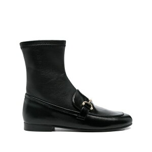 �r�r���E ���f�B�[�X �u�[�c �V���[�Y Buckle-detail sock boots Black