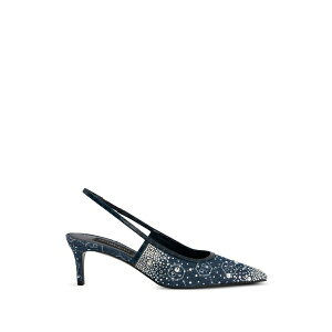 �t�B���b�v�v���C�� ���f�B�[�X �p���v�X �V���[�Y Monogram strass heeled pumps Blue