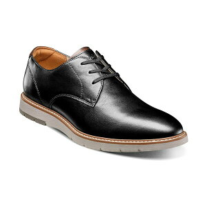 t[VC Y hXV[Y V[Y Men's Vibe Plain Toe Oxford Lace Up Dress Shoe Black Multi
