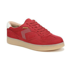 hN^[EV[ fB[X Xj[J[ V[Y Women's Right On Round Toe Lace Up Sneakers Red Microfiber