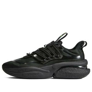 adidas �A�f�B�_�X �����Y �X�j�[�J�[ �yadidas Alphaboost Running Shoes 'Core Black' IG3073�z �T�C�Y US_9(27.0cm)