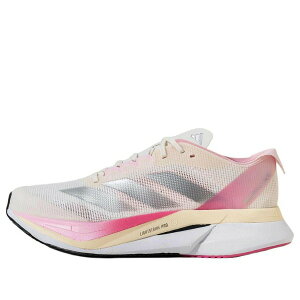 adidas �A�f�B�_�X �����Y �X�j�[�J�[ �yadidas Adizero Boston 12 'Pink' JQ8673�z �T�C�Y US_8.5(26.5cm)