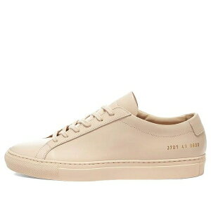 Common Projects �R�����E�v���W�F�N�c ���f�B�[�X �X�j�[�J�[ �y(WMNS) Common Projects Achilles Low 'Nude' 3701-0600�z �T�C�Y US_9(26.0cm)