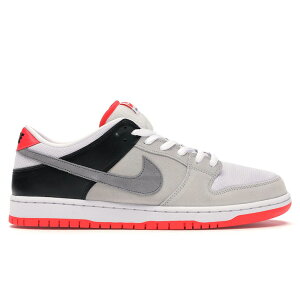 Nike �i�C�L �����Y �X�j�[�J�[ �yNike SB Dunk Low Infrared Orange Label�z �T�C�Y US_M_4.5 White/Cement Grey-Black-Infrared