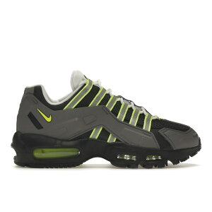 Nike �i�C�L �����Y �X�j�[�J�[ �yNike NDSTRKT Air Max 95 Neon�z �T�C�Y US_5.5(23.5cm) Black/Neon Yellow-Medium Grey