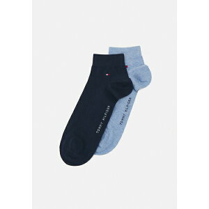 g~[ qtBK[ Y T_ V[Y MEN QUARTER 2 PACK - Socks - light blue melange
