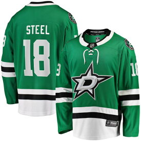 ファナティクス メンズ ユニフォーム トップス Sam Steel Dallas Stars Fanatics Branded Home Breakaway Jersey Kelly Green