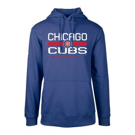 レベルウェア メンズ パーカー・スウェットシャツ アウター Chicago Cubs Levelwear Podium Dugout Fleece Hoodie Royal