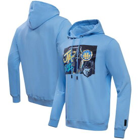 プロスタンダード メンズ パーカー・スウェットシャツ アウター Ja Morant Memphis Grizzlies Pro Standard Player Yearbook Pullover Hoodie Light Blue