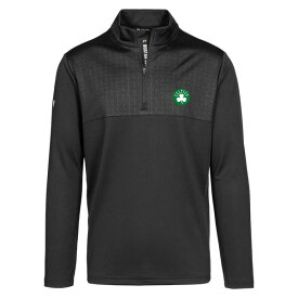 レベルウェア メンズ ジャケット＆ブルゾン アウター Boston Celtics Levelwear Truth Insignia Core QuarterZip Pullover Top Black