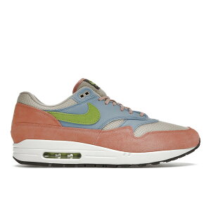 Nike �i�C�L �����Y �X�j�[�J�[ �yNike Air Max 1 Light Madder Root Worn Blue�z �T�C�Y US_5(23.0cm) Light Madder Root/Vivid Green-Rattan