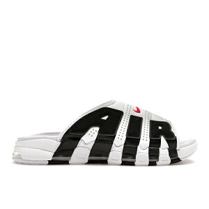 Nike �i�C�L �����Y �X�j�[�J�[ �yNike Air More Uptempo Slide White Varsity Red�z �T�C�Y US_10(28.0cm) White/Black-Varsity Red