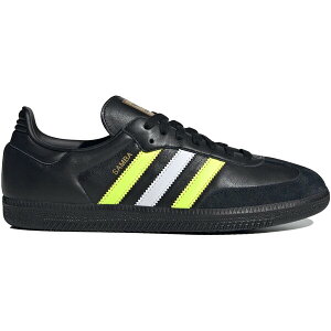 adidas �A�f�B�_�X �����Y �X�j�[�J�[ �yadidas Samba OG Core Black Solar Yellow�z �T�C�Y US_7(25.0cm) Core Black/Solar Yellow/Matte Gold