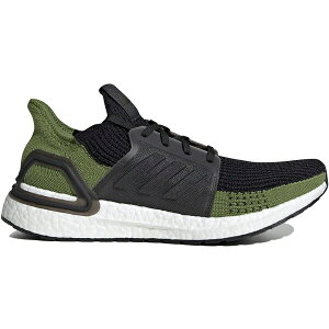 adidas AfB_X Y Xj[J[ yadidas Ultra Boost 19 Black Tech Olivez TCY US_8.5(26.5cm) Core Black/Core Black/Tech Olive