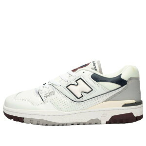 New Balance �j���[�o�����X �����Y �X�j�[�J�[ �yNew Balance 550 'White Indigo Burgundy' BB550PWB�z �T�C�Y US_7.5(25.5cm)