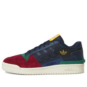 adidas �A�f�B�_�X �����Y �X�j�[�J�[ �yadidas Forum Exhibit Low 2.0 'Collegiate Navy Burgundy Green' HQ7116�z �T�C�Y US_7(25.0cm)