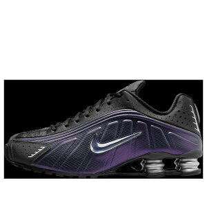 Nike �i�C�L �����Y �X�j�[�J�[ �yNike Shox R4 'Black Metallic Silver Purple Dynasty' IO4546-002�z �T�C�Y US_8(26.0cm)