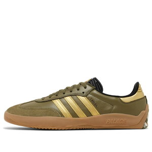 adidas �A�f�B�_�X �����Y �X�j�[�J�[ GREEN/gold �yadidas x PALACE Samba Puig 'Focus Olive Metallic Gold' HQ6100�z �T�C�Y US_11(29.0cm)