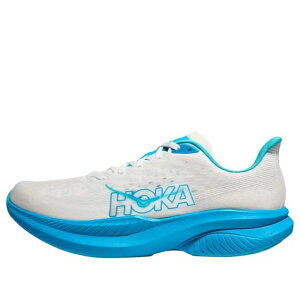 HOKA ONE ONE �z�J�I�l�I�l �����Y �X�j�[�J�[ �yHOKA ONE ONE Mach 6 'White Skyward Blue' 1147790-WKY�z �T�C�Y US_9(27.0cm)