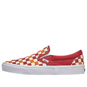 Vans oY Y Xj[J[ yVans Classic Slip-On Checkerboard 'Red White' VN000D5PCJHz TCY US_8(26.0cm)