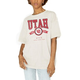 ゲームデイ レディース Tシャツ トップス Utah Utes Gameday Couture Women's Get Goin' Oversized TShirt White