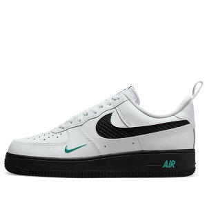 Nike �i�C�L �����Y �X�j�[�J�[ White/Black �yNike Air Force 1 '07 'White Black Teal' DR0155-100�z �T�C�Y US_8(26.0cm)