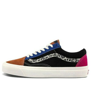 Vans �o���Y �����Y �X�j�[�J�[ Black/Brown/Blue/Pink �yVans Unisex Anaheim Factory Old Skool 36 Dx Low-Top Sneakers Black/Brown VN0A54F396M�z �T�C�Y US_9(27.0cm)