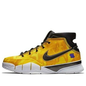 Nike ナイキ メンズ スニーカー Yellow/black 【Nike x Undefeated Zoom Kobe 1 Protro 'Yellow Camo' BV1207-901】 サイズ US_9(27.0cm)