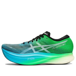 ASICS AVbNX Y Xj[J[ BLUE/GREEN yASICS Metaspeed Sky+ 'Black New Leaf' 1013A115-001z TCY US_12(30.0cm)