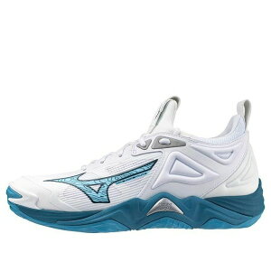 Mizuno �~�Y�m �����Y �X�j�[�J�[ �yMizuno Wave Momentum 3 'White Sailor BluenSilver' V1GA231221�z �T�C�Y US_7.5(25.5cm)