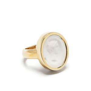 �V���[�l�E���V�� ���f�B�[�X �����O �A�N�Z�T���[ Cameo embossed ring Gold