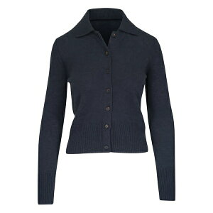 ���E�J�V�� ���f�B�[�X �J�[�f�B�K�� �A�E�^�[ Fraga button collared cardigan Grey