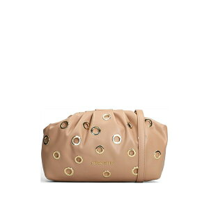 �}�[�N�G���X ���f�B�[�X �V�����_�[�o�b�O �o�b�O Daphne studs eyelet-embellished shoulder bag Neutrals