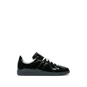�A�f�B�_�X �����Y �X�j�[�J�[ �V���[�Y Bw army sneakers Black
