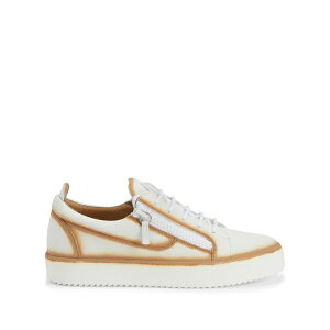 �W���[�b�y�U�m�b�e�B �����Y �X�j�[�J�[ �V���[�Y Frankie seam-detail double-zip low-top sneakers White