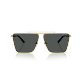 ヴェルサーチ メンズ サングラス・アイウェア アクセサリー Men's Sunglasses, Ve2266 Gold