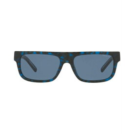 アーネット メンズ サングラス・アイウェア アクセサリー Sunglasses, AN4278 55 HAVANA/DARK BLUE