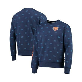 トミー ヒルフィガー レディース パーカー・スウェットシャツ アウター Men's Navy Chicago Bears Reid Graphic Pullover Sweatshirt Navy