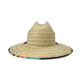ビラボン レディース 帽子 アクセサリー Men's Natural Tides Print Beach Straw Hat Natural