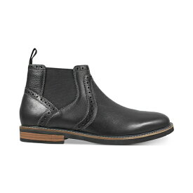 ノンブッシュ メンズ ブーツ シューズ Men's Otis Chelsea Boots Black Tumble