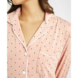 リブリー レディース シャツ トップス Women's The All-Day Lounge Print Shirt Pepper Dot, Shell Pink